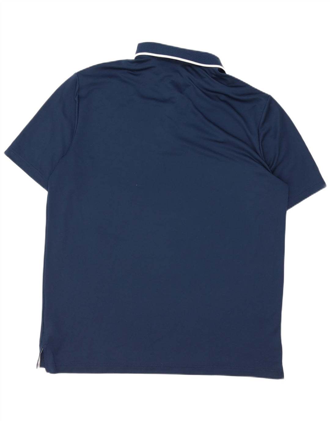ADIDAS Poloskjorte til mænd XL Navyblå polyester