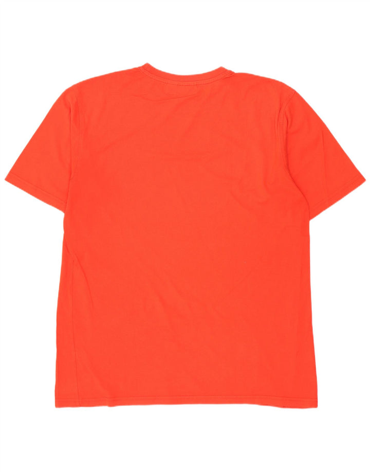 Puma Herre Grafisk T-Shirt Top Medium Rød