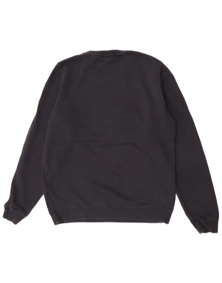 Nike grafisk sweatshirt til mænd, lille sort bomuld