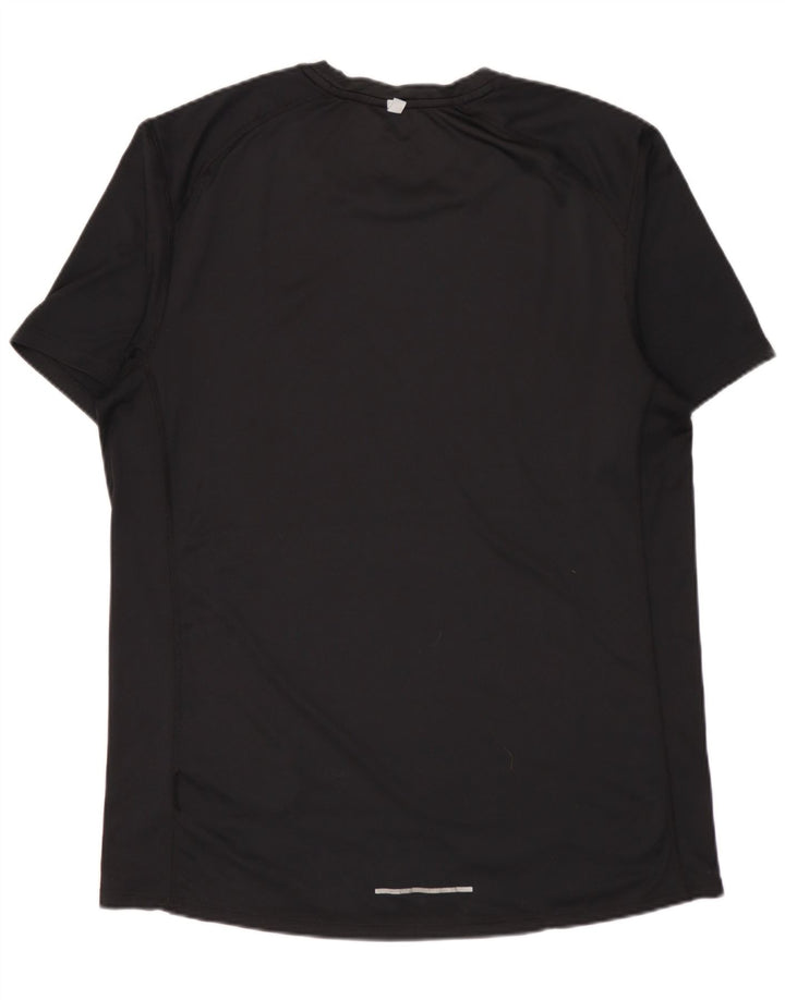Nike Herre Dri Fit T-Shirt Top Medium Sort Polyester