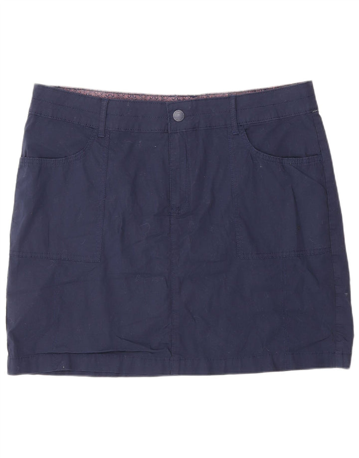 LEE Womens Skort US 16 2XL Navy Blue Cotton