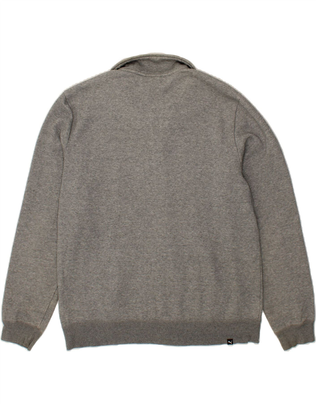 PUMA Mens Tracksuit Top Jacket XL Grey Cotton Vintage Puma and Second-Hand Puma from Messina Hembry 