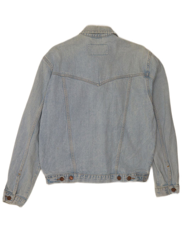 Wrangler Herre denimjakke UK 36 Small Blue Cotton