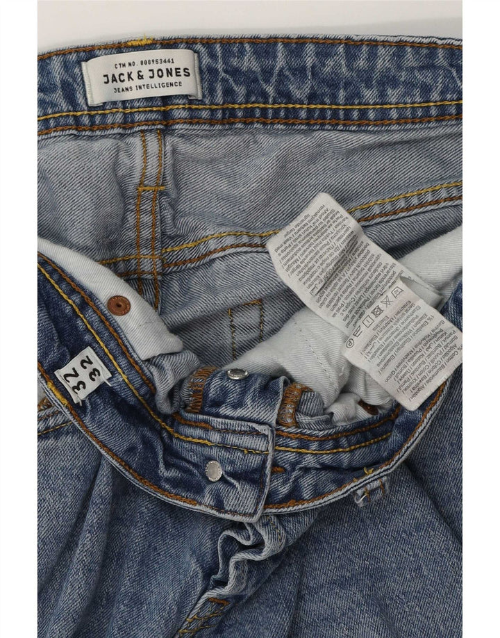 Jack & Jones Herre Tim Slim Jeans W32 L32 Blå Bomuld