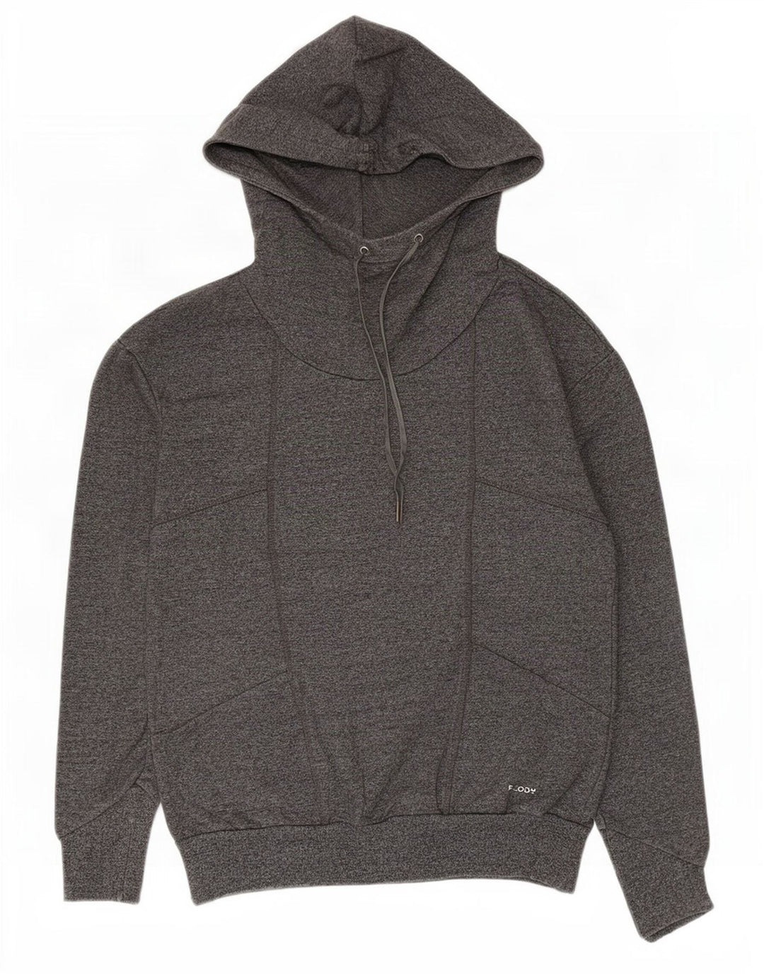 Freddy Dame Hoodie Jumper UK 12 Medium Grey Bomuld