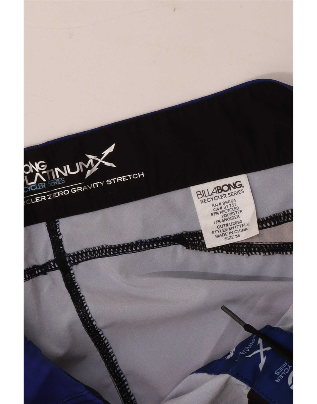 Billabong Herre Grafiske Badeshorts Stor Flerfarvet Stribet