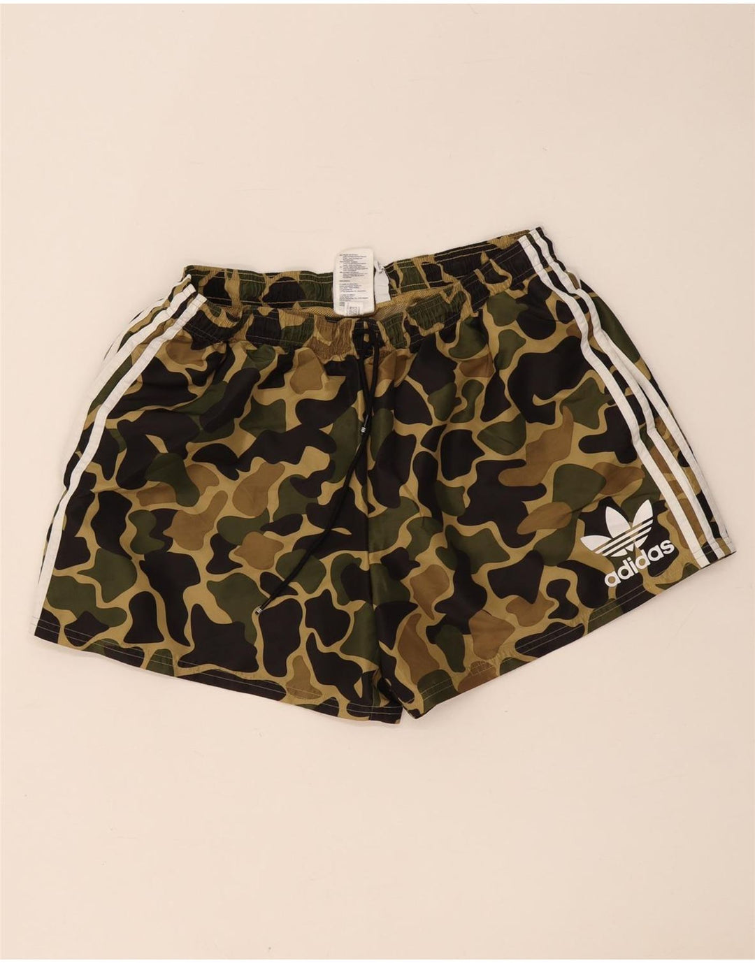Adidas Herre Sportshorts XL Khaki Camouflage Polyester