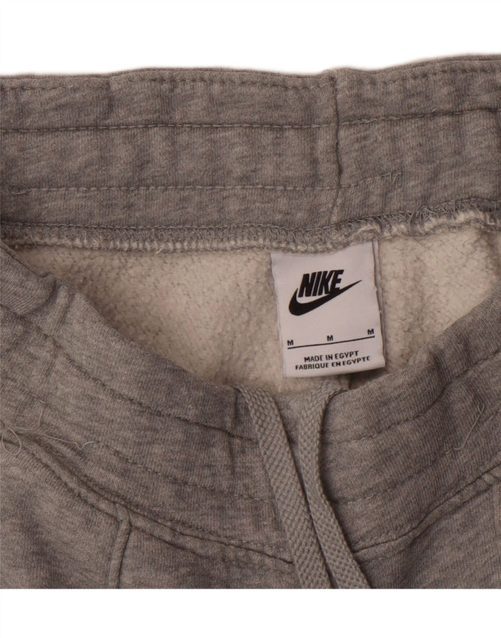 NIKE Womens Crop Tracksuit Trousers UK 12 Medium  Grey Cotton Vintage Nike and Second-Hand Nike from Messina Hembry 