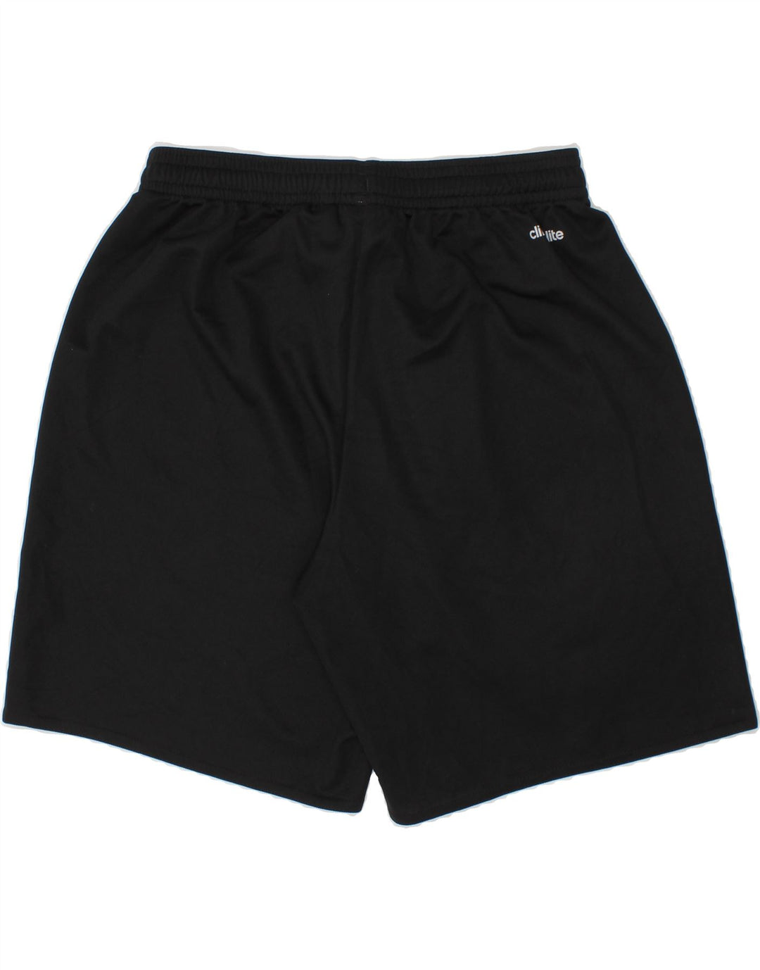 ADIDAS Boys Climalite Graphic Sport Shorts 11-12 Years Black Polyester Vintage Adidas and Second-Hand Adidas from Messina Hembry 