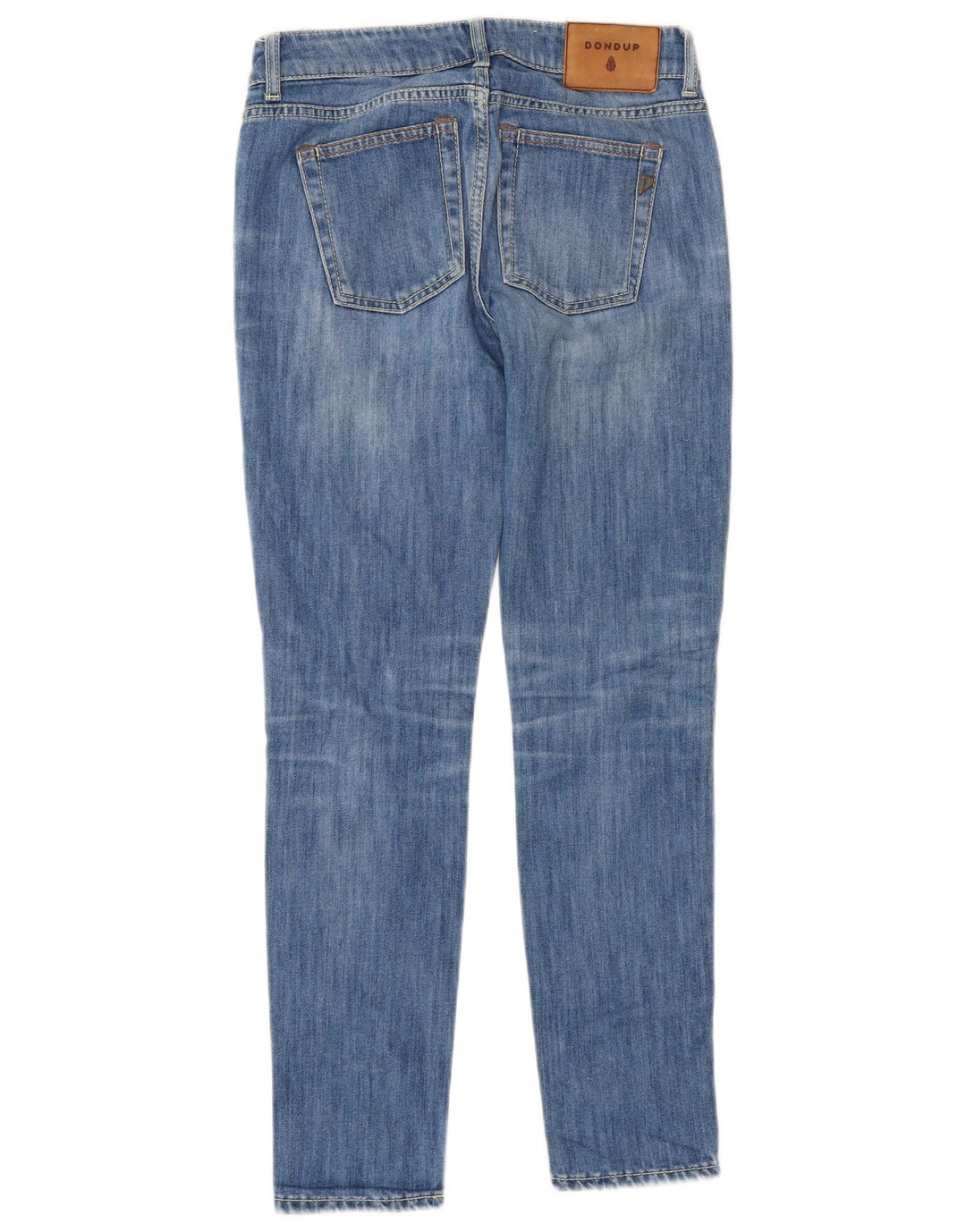Dondup Dame Slim Jeans W27 L29 Blå Bomuld