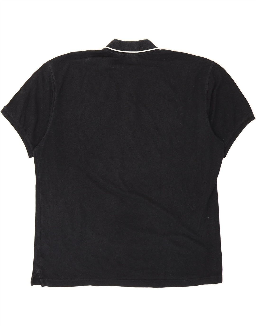 FILA Mens Polo Shirt Large Black Cotton Vintage Fila and Second-Hand Fila from Messina Hembry 