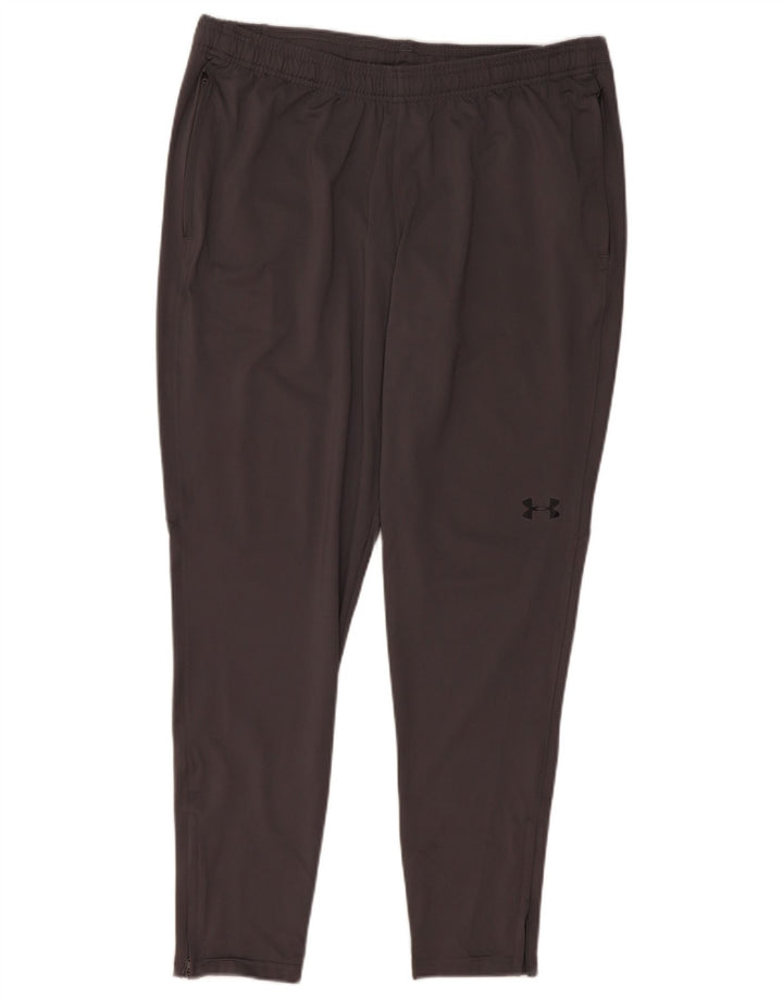 Under Armour Herre træningsdragt Bukser XL Grå Polyester