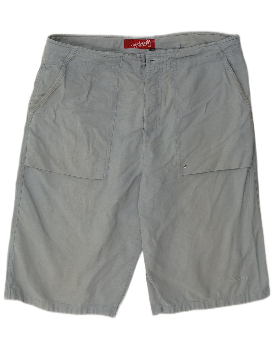 Billabong Herre Chino Shorts W36 Stor Blå Bomuld