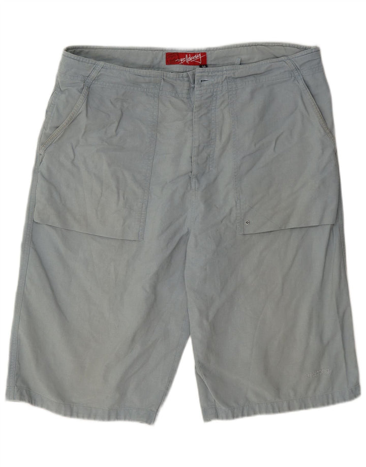 Billabong Herre Chino Shorts W36 Stor Blå Bomuld
