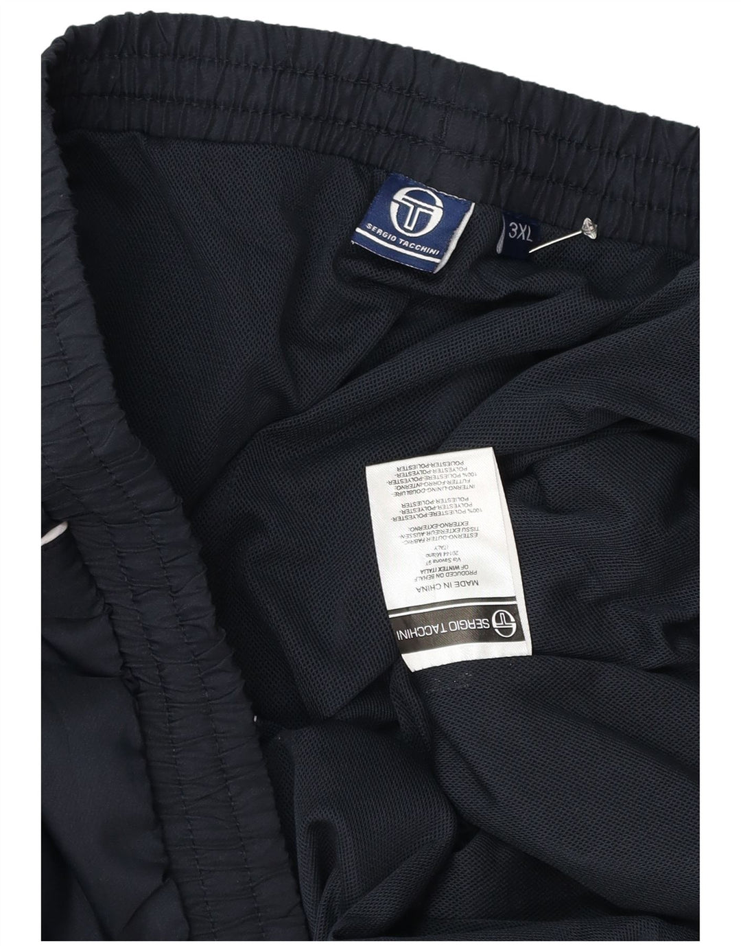 Sergio Tacchini Herre træningsdragt Bukser Joggers 3XL Navy Blue Polyester
