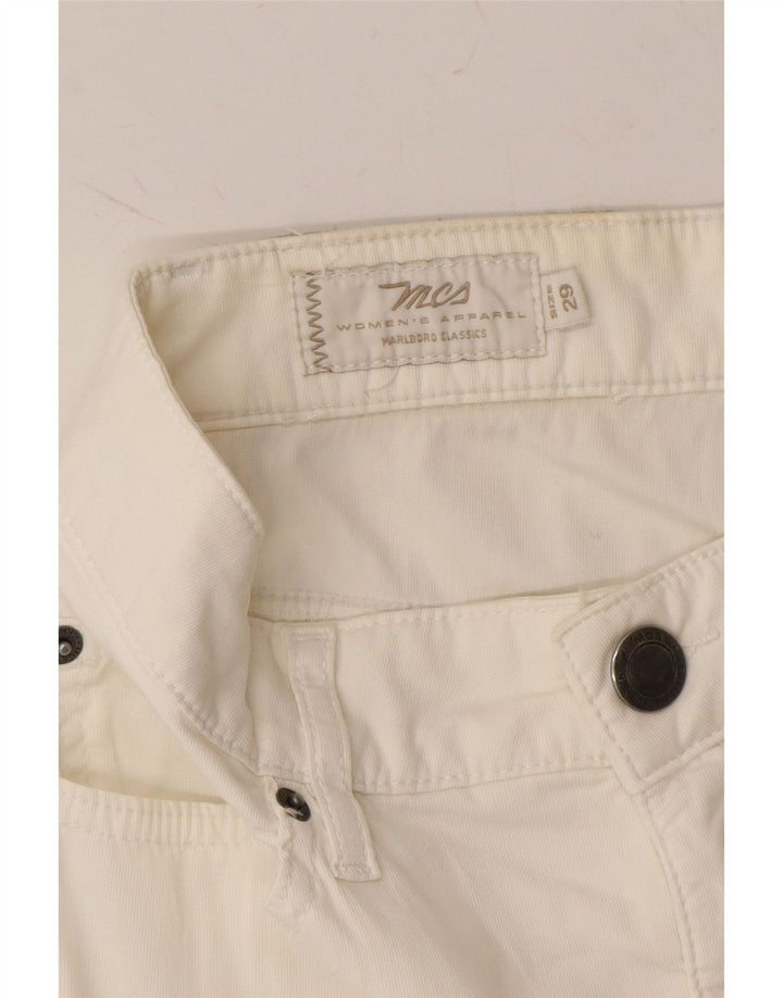 MARLBORO CLASSICS Womens Straight Jeans W29 L32 White Cotton Vintage Marlboro Classics and Second-Hand Marlboro Classics from Messina Hembry 