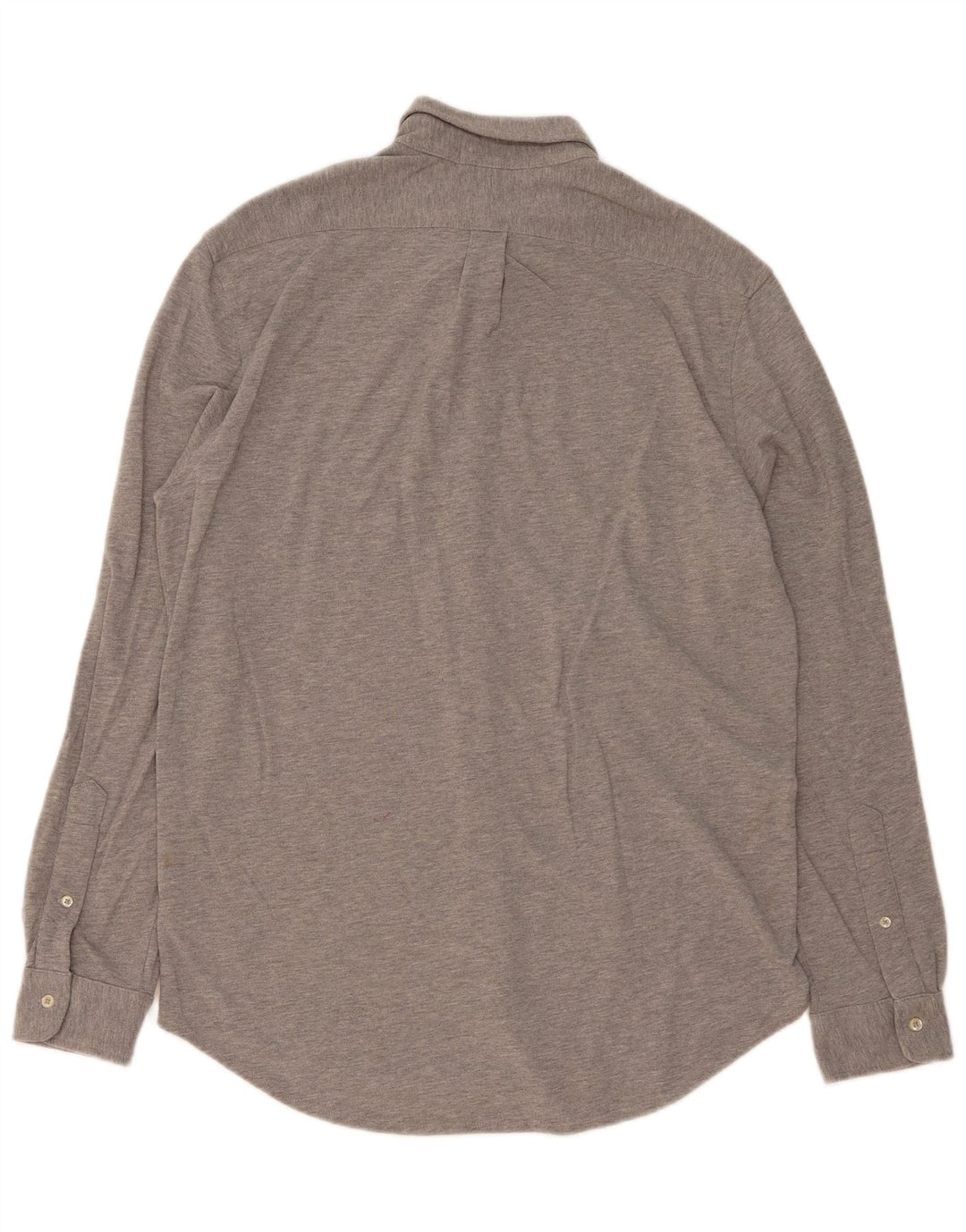 Ralph Lauren Herre fjervægts mesh skjorte, stor grå