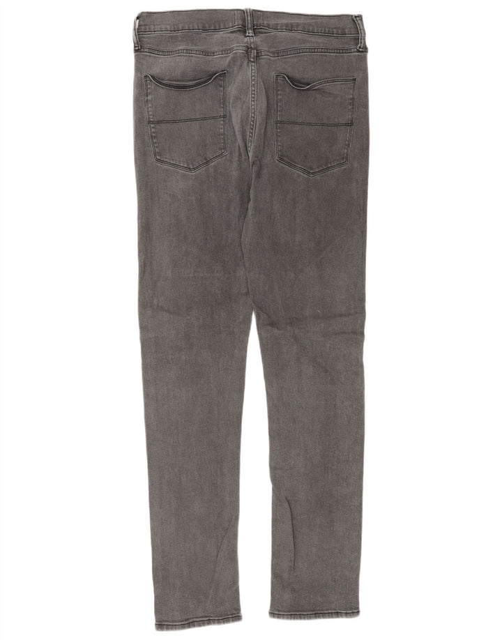 Marks & Spencer Herre Slim Jeans W34 L33 Grå Bomuld