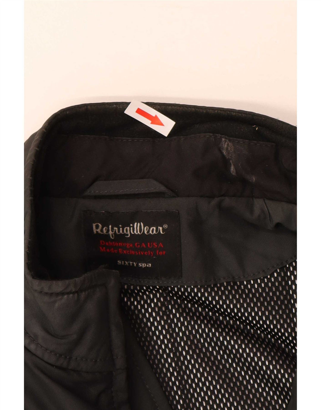 Refrigiwear Herre Bomber Jacket UK 40 Large Grå Polyamid