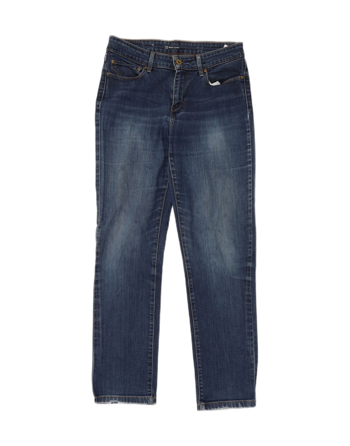 LEVI'S Womens Demi Curve Slim Jeans W28 L27 Blue Cotton