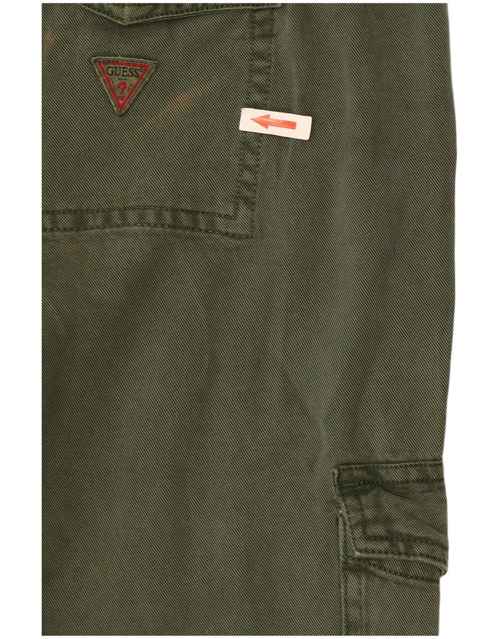 Guess Joggers Cargo Bukser til kvinder W28 L29 Grøn
