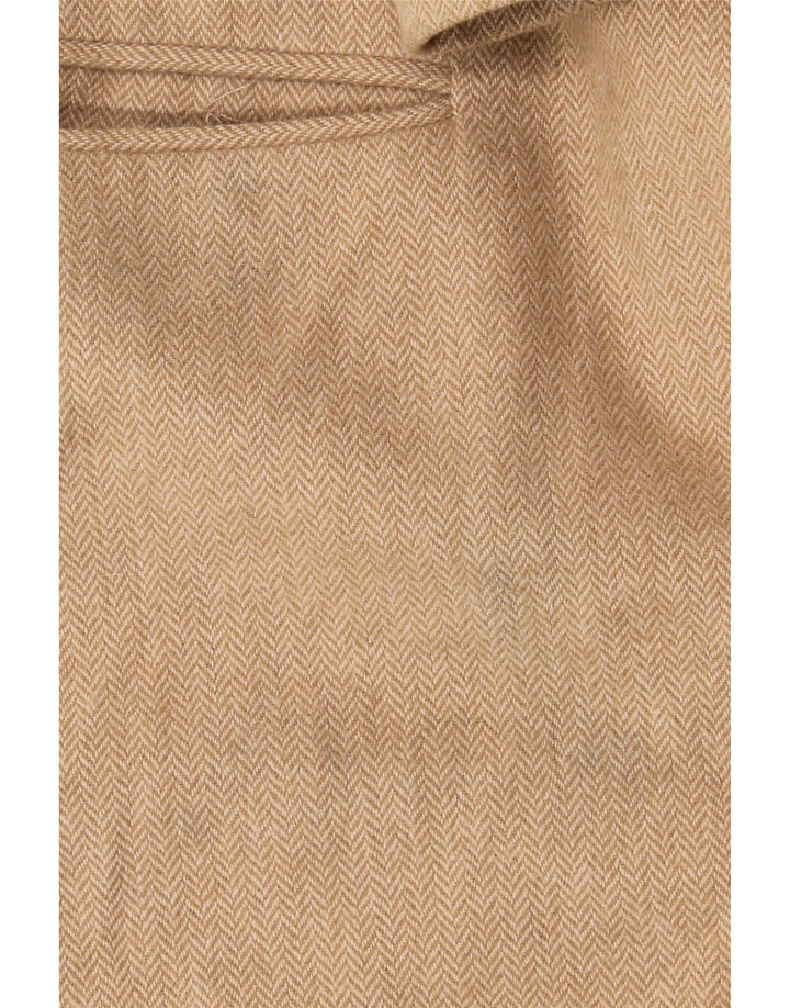 Marks & Spencer Dameoverfrakke UK 16 Stor Beige Sildebensuld