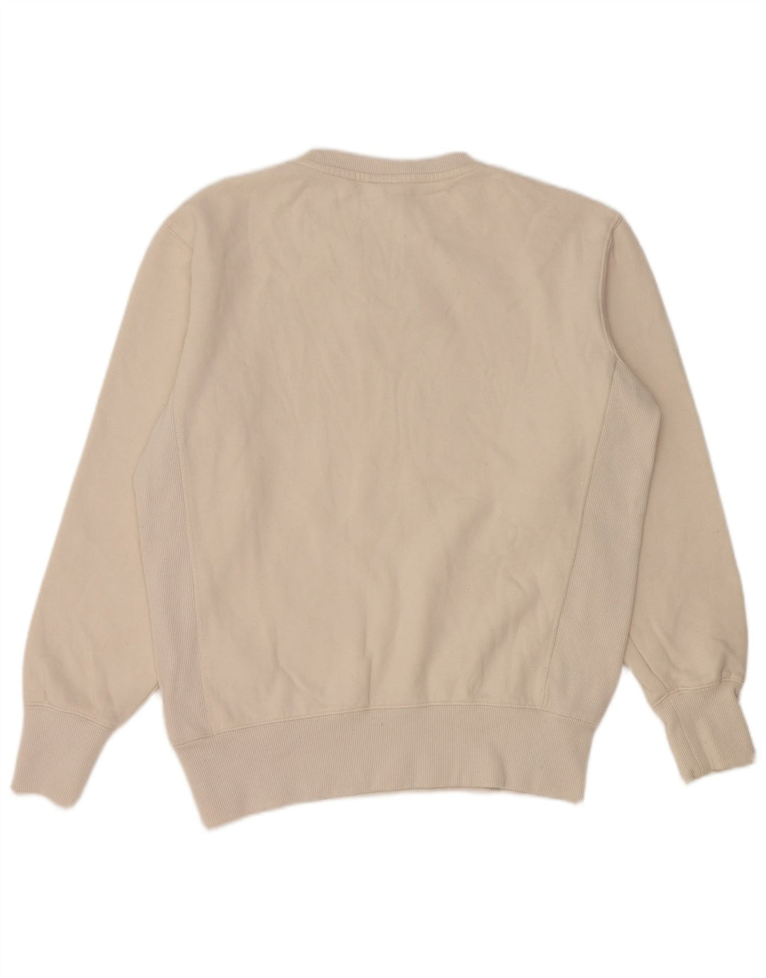 Superdry Grafisk Sweatshirt-trøje til mænd Medium Off White Bomuld