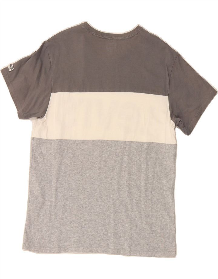 LEVI'S Mens Graphic T-Shirt Top Medium Multicoloured Colourblock Cotton Vintage Levi's and Second-Hand Levi's from Messina Hembry 
