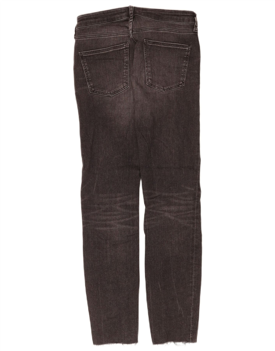 Zara Dame Slim Jeans EU 40 Medium W30 L28 Sort Bomuld