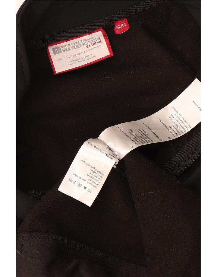 Mountain Warehouse Herre træningsdragt Topjakke XL Sort Polyester
