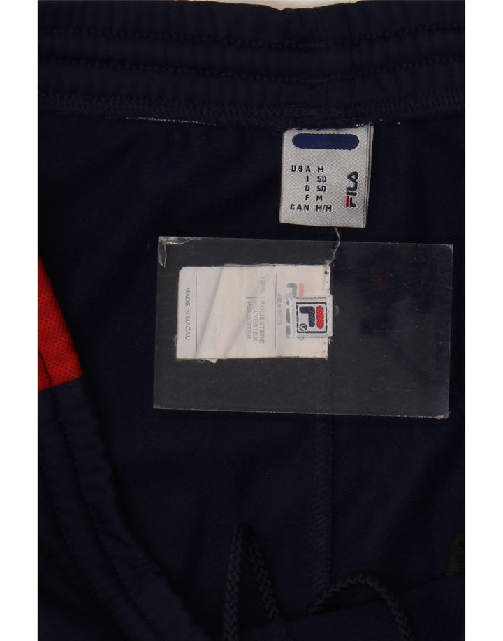 Fila Træningsdragt bukser til mænd Medium Marineblå Colourblock Polyester