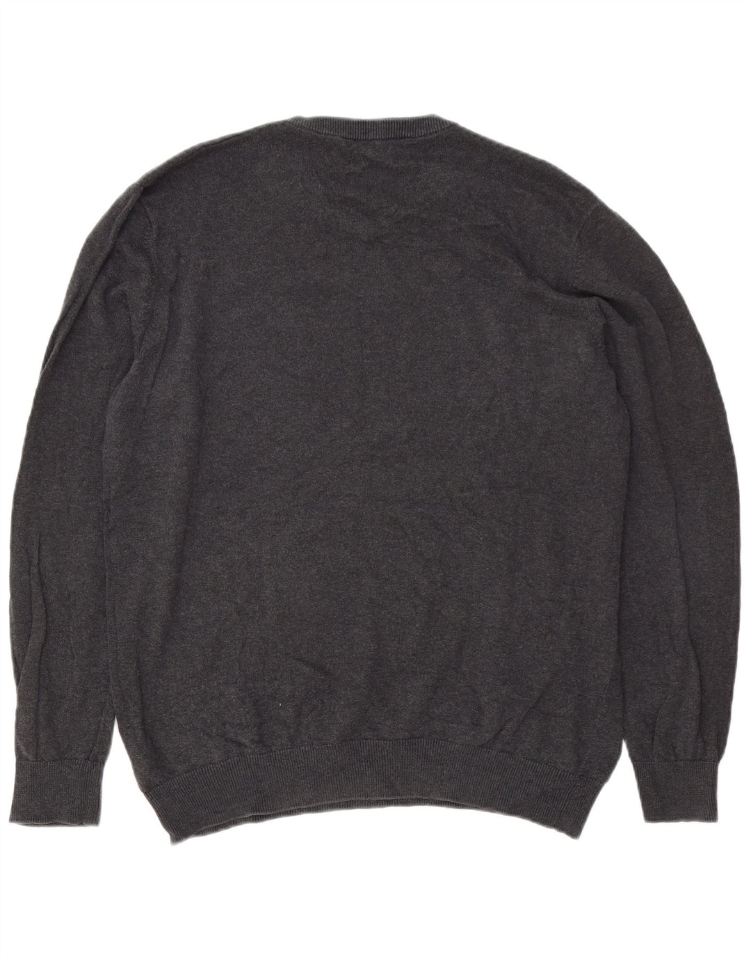 Jack & Jones Herre V-hals sweater XL Grå Bomuld