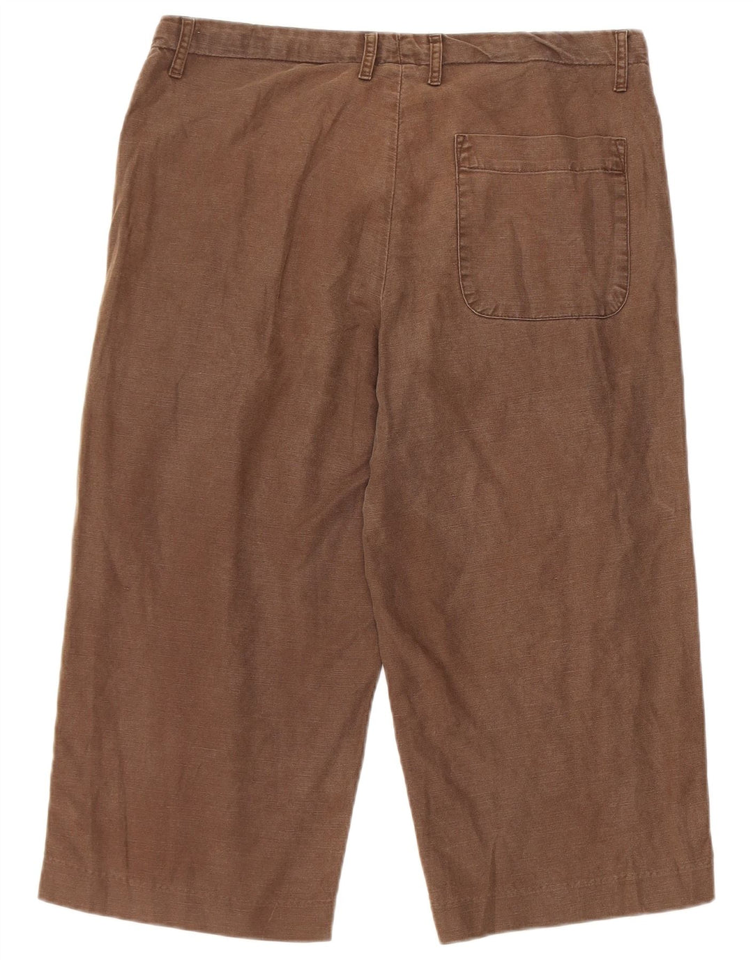 Gap Herre Regular Loose Fit Bermuda Shorts Medium W32 Brown Linen