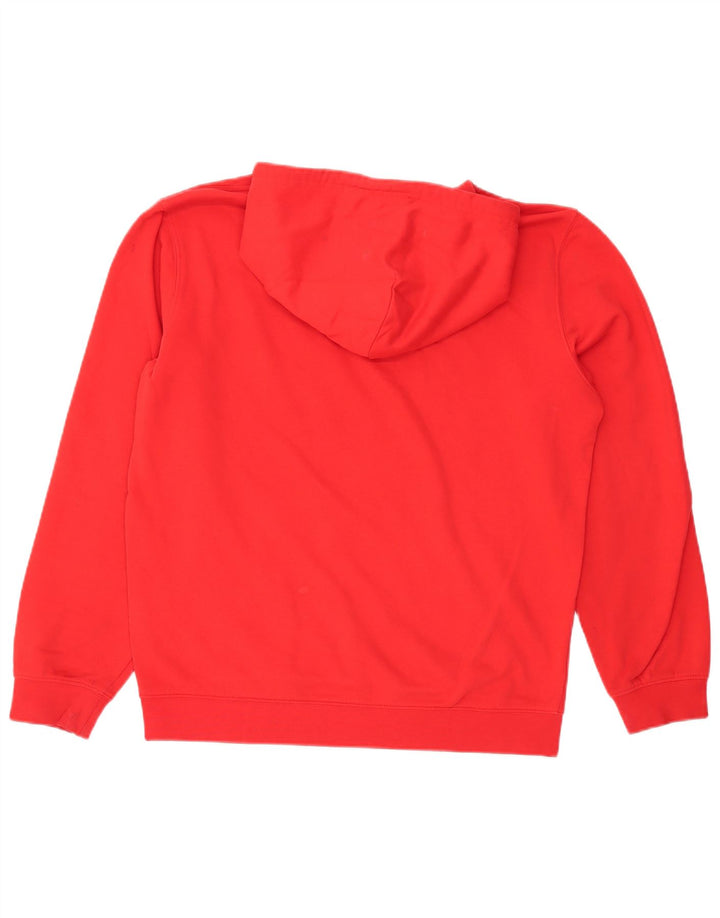 Champion Herre grafisk hættetrøje Jumper Large Rød
