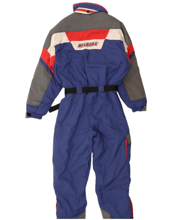 Diadora Herre Grafisk Ski Jumpsuit XL Blå Colourblock