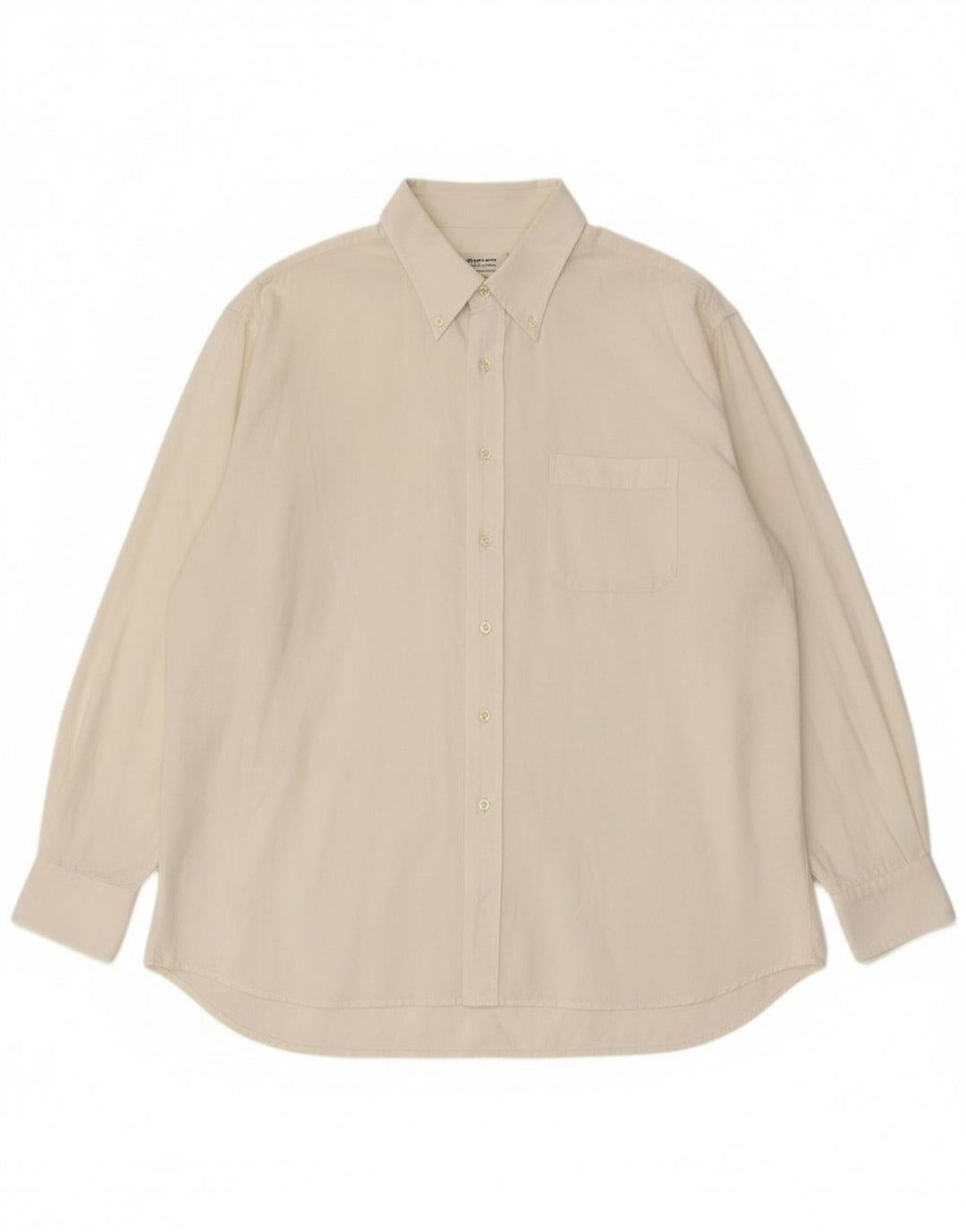 Roccobarocco Herreskjorte Str. 49 3XL Hvid Bomuld