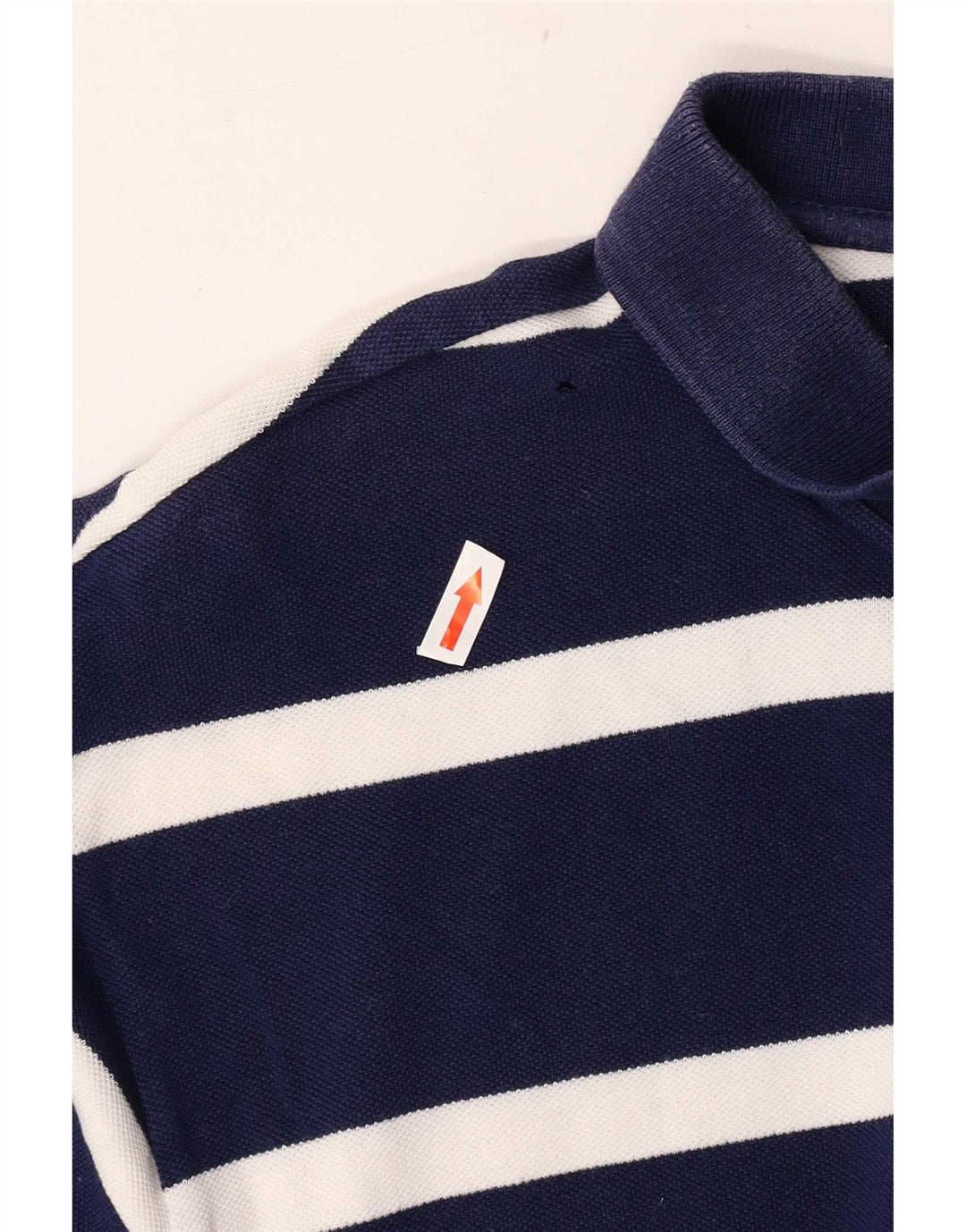 Chaps Herre poloshirt XL marineblå stribet bomuld