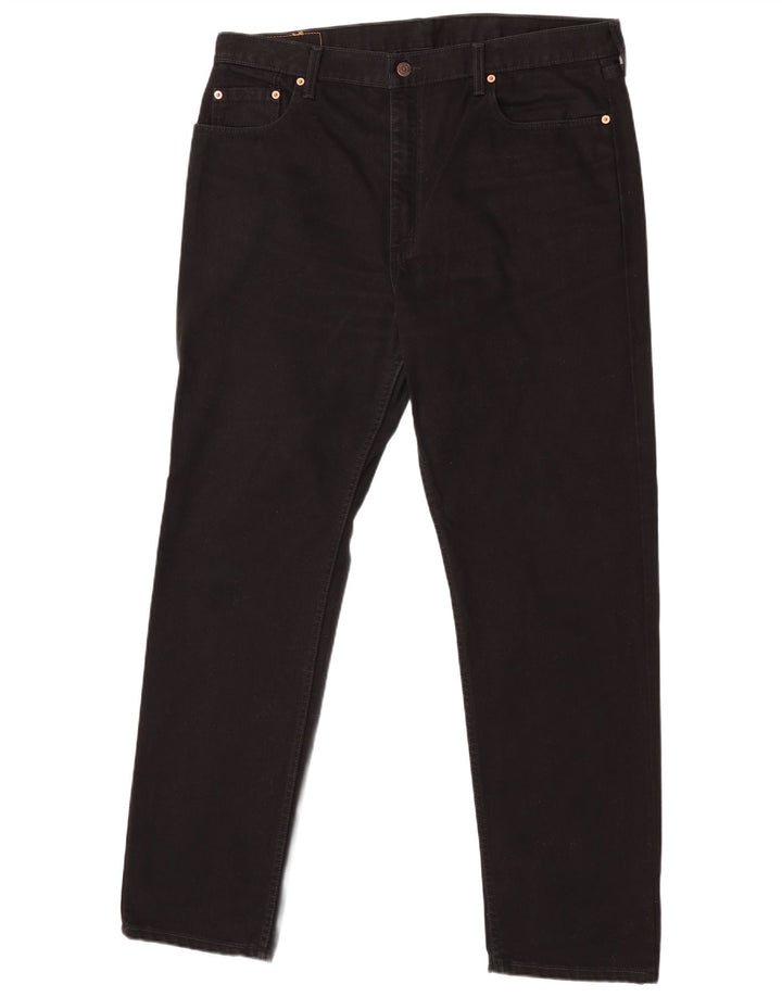 Levi's Herre 615 Straight Jeans W40 L32 Sort Bomuld