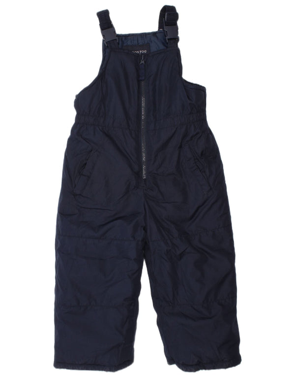 London Fog Boys Dungarees Skibukser 3-4 år Navy Blue Polyester