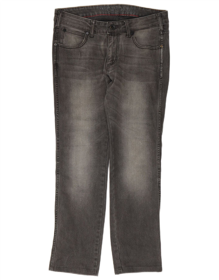 WRANGLER Herre Skanders Straight Jeans W32 L29 Grå Bomuld