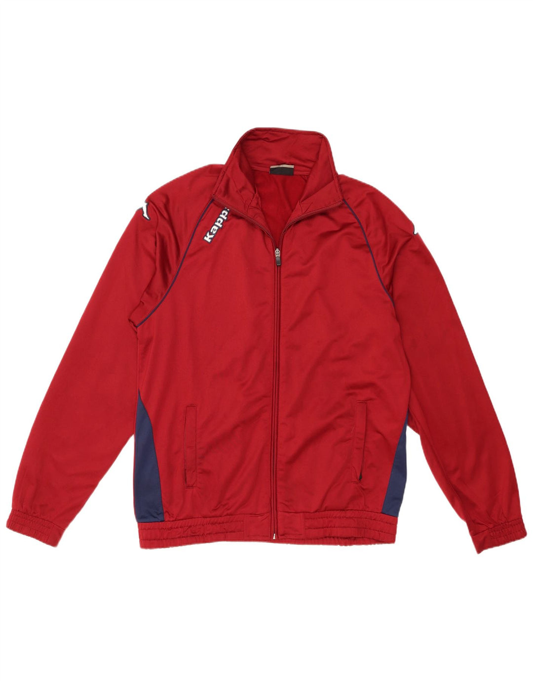 Kappa Herre grafisk træningsdragt Topjakke Stor Burgundy Colourblock