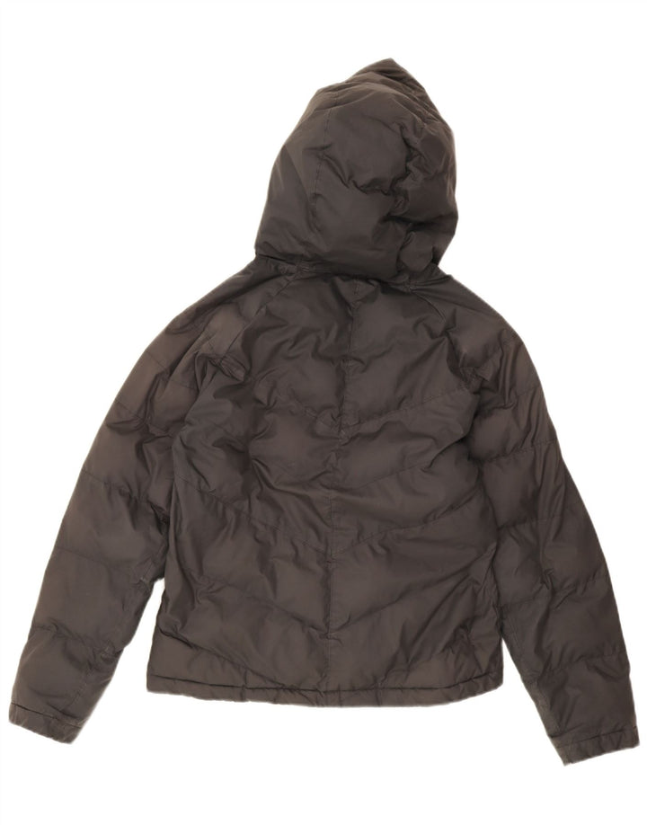 Nike drenge hættepolstret jakke 12-13 år stor sort polyester