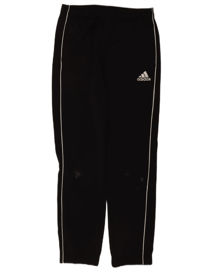 Adidas Drenge Træningsdragt Bukser Joggers 13-14 År Sort Polyester