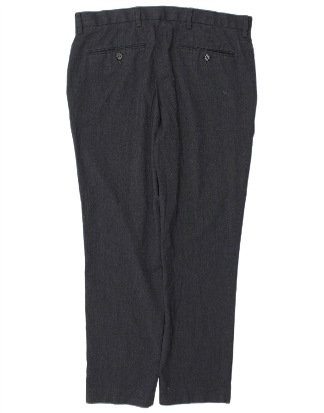 Marks & Spencer Herre Slim Fit Chinobukser W34 L29 Marineblå polyester