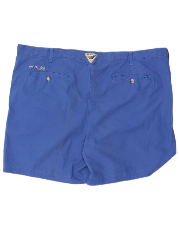 Columbia Herre Chino Shorts W46 3XL Blå Bomuld