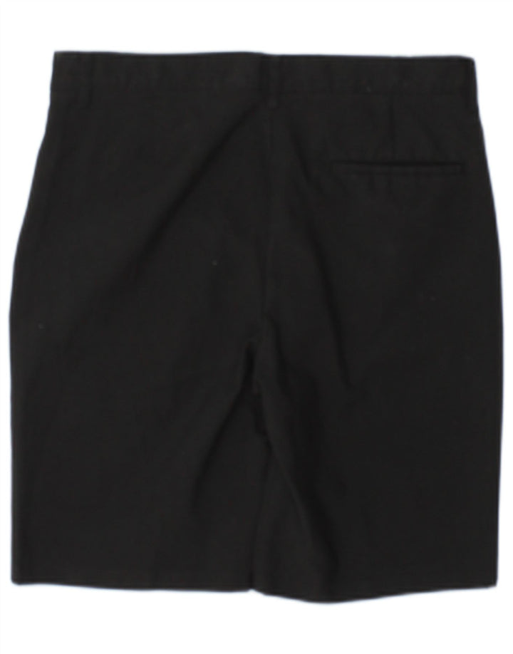 Marks & Spencer Boys Chino Shorts 13-14 år W30 Sort Polyester