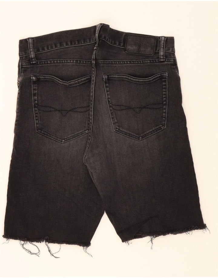POLO RALPH LAUREN Womens Denim Shorts W32 Large Grey Cotton Vintage Polo Ralph Lauren and Second-Hand Polo Ralph Lauren from Messina Hembry 