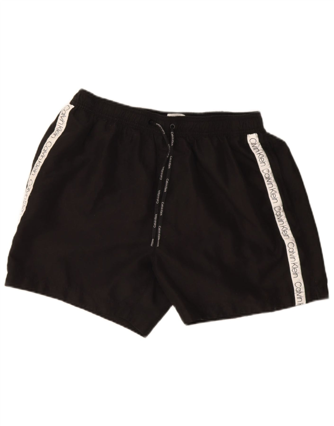 Calvin Klein Herre grafiske svømmeshorts XL sort polyester