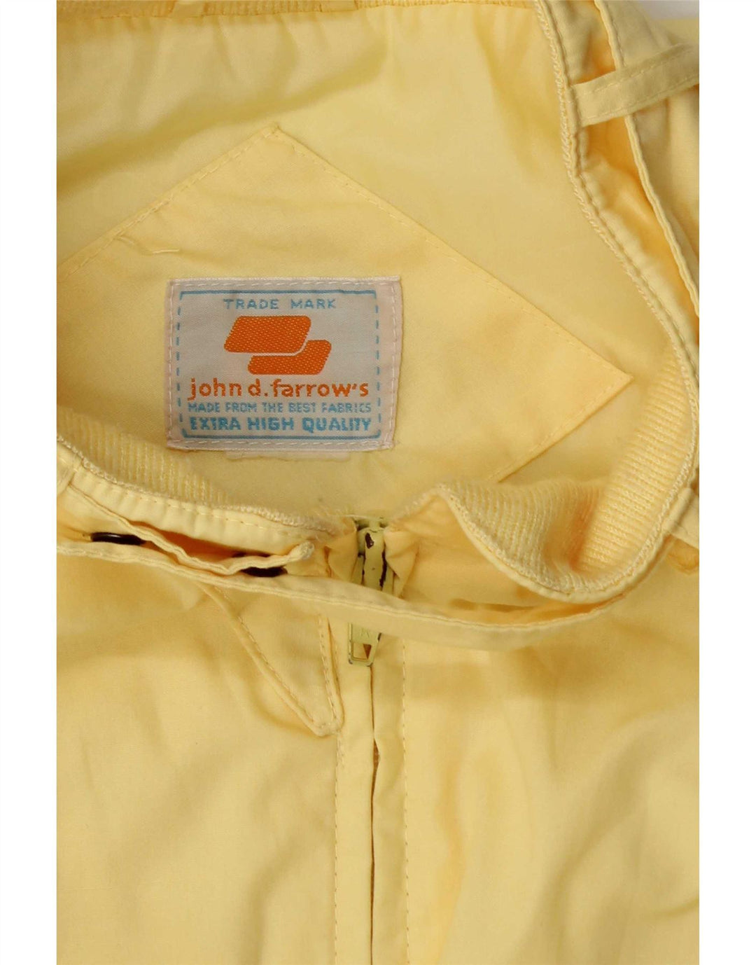 Vintage Bomberjakke til mænd UK 38 Medium Yellow