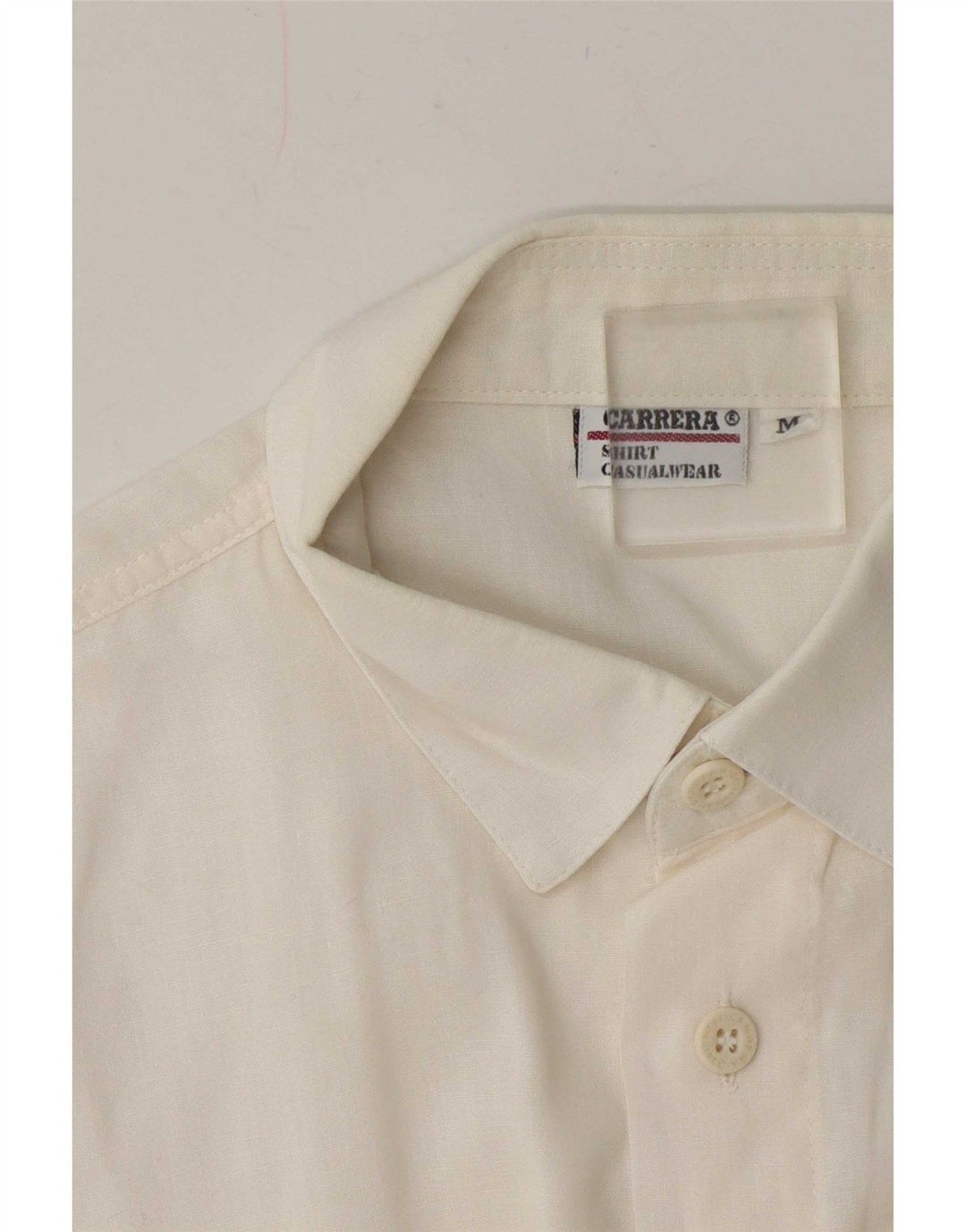 Carrera Kortærmet Herreskjorte Medium White